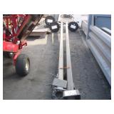 2 HPS STREET LIGHT POSTS