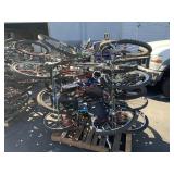 PALLET WITH ASSORTED BICYCLES
