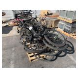 PALLET WITH ASSORTED BICYCLES