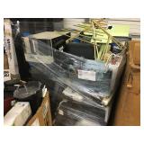 PALLET WITH ASSORTED PRINTERS