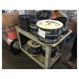7 ROLLS OF FIBER OPTIC CABLE