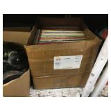 BOX OF ASSORTED VINYL RECORDS