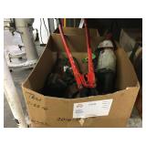 2 MILWAUKEE STRAIGHT GRINDERS & BOLT CUTTERS