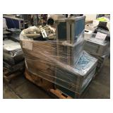 PALLET OF COMPUTER COMPONENTS & CASES