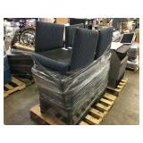 PALLET OF CUSHIONED DINING CHAIRS