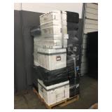 PALLET OF PLASTIC LOCK CASES