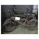 3 BMX BIKES