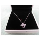 1 LOT W/SILVER TONE NECKLACES