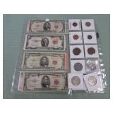 1 BAG W/MIXED COINS,CURRENCY: