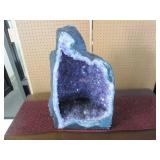 1 AMESTHYST CATHEDRAL GEODE - VIOLET QUARTZ: