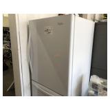1 WHIRLPOOL REFRIGERATOR: MODEL: WRB322DMBW00, SN:
