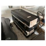 2 SAXOPHONES WITH CASE: