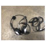 (1) BOX OF VOISTEK CORDED HEAD SETS: