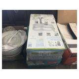 HALO BASSINEST SWIVEL SLEEPER: & FISHER PRICE CRAD
