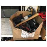 BOX OF ASSORTED HAND TOOLS