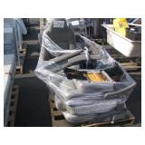 PALLET OF GREY CAR SEATS