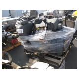 PALLET OF BLACK CAR SEATS