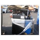 TOSHIBA FLAT SCREEN, WORK LIGHTS AND LUBRICANT