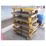 6 WOODEN CARTS 6 WOODEN CARTS