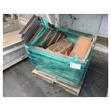 PALLET WITH ROOFING MATERIAL PALLET WITH ROOFING MATERIAL
