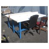WORK TABLE WITH 2 CHAIRS WORK TABLE WITH 2 CHAIRS