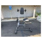 BODY SOLID VERTICAL LEG RAISE MACHINE & ROMAN