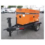 MQ WHISPERWATT AC GENERATOR TOWABLE TRAILER