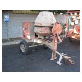 ESSICK CEMENT MIXER TOWABLE TRAILER ESSICK CEMENT MIXER TOWABLE TRAILER