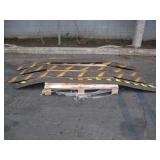 4 RUBBER SPEEDBUMPS 4 RUBBER SPEEDBUMPS
