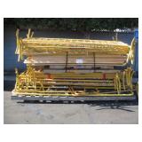 2 PALLETS OF STEEL BARRICADES