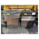 2 PORT-A-COOL EVAPORATIVE COOLING UNITS