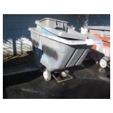 2 PLASTIC WASTE HOPPERS