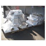 PALLET OF SUN SYSTEMS LIGHT REFLECTORS