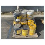 PALLET OF SHELL & JAX GEAR  LUBRICANT