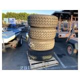 4 BRIDGESTONE TRUCK TIRES