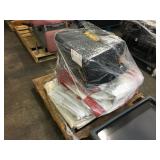 PALLET OF PROMOTIONAL TARPS & DEWALT TOOL BOX