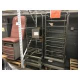 STAINLESS STEEL SERVING RACKS