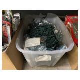 BOX OF DECORATIVE LIGHT STRANDS