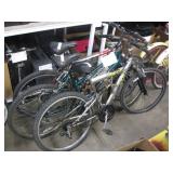 3 MOUNTAIN BIKES