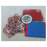 1 BAG W/JEWELRY, WALLETS