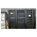 3 COMPUTER SERVER CABINETS