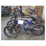 4 2 MOUNTAIN BIKES & 2 BMX BIKES