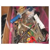 (1) BOX OF HAND TOOLS