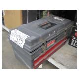(1) TOOL BOX WITH HAND TOOLS