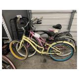 3 BEACH CRUISER BIKES