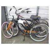 3 BEACH CRUISERS