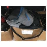 BOX OF ASSORTED BACKPACKS