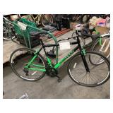 BLACK/GREEN ROADTECH BICYCLE