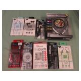 1 BAG W/EAR BUDS, CASES, HEADSET