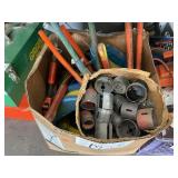(1) BOX OF HAND TOOLS
